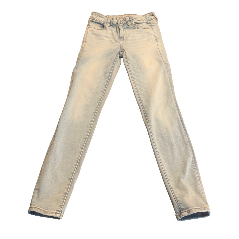 American Eagle Women’s Light Wash High Rise Jegging Jeans Size 4